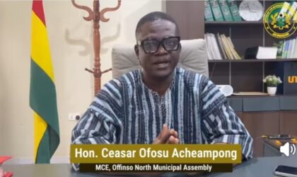 MCE Hon. Caesar Ofosu Acheampong Calls for Unity and Support in Offinso North