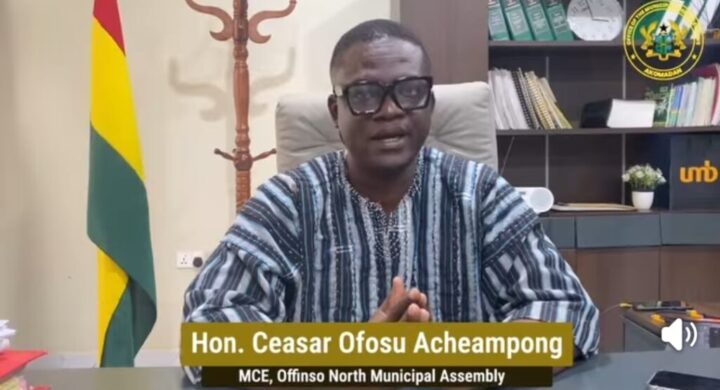 MCE Hon. Caesar Ofosu Acheampong Calls for Unity and Support in Offinso North