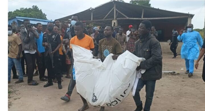 Ghana Police Exhume Multiple Human Remains in Central Tongu Shrine