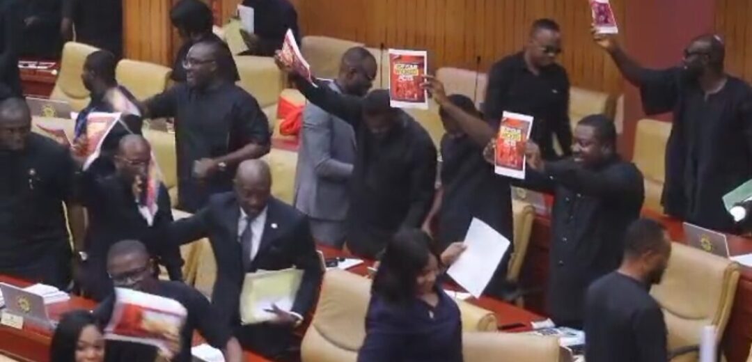 Minority walkout from Mid-Year Budget Review Over Ablekuma North Election Violence