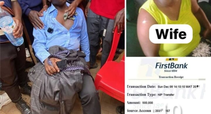 Shocking Mistake: Nigerian Man Faints After Accidentally Sending Wife N500,000 Instead of N50,000