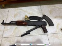 POLICE RETRIEVE ONE AK-47 AT TEMA