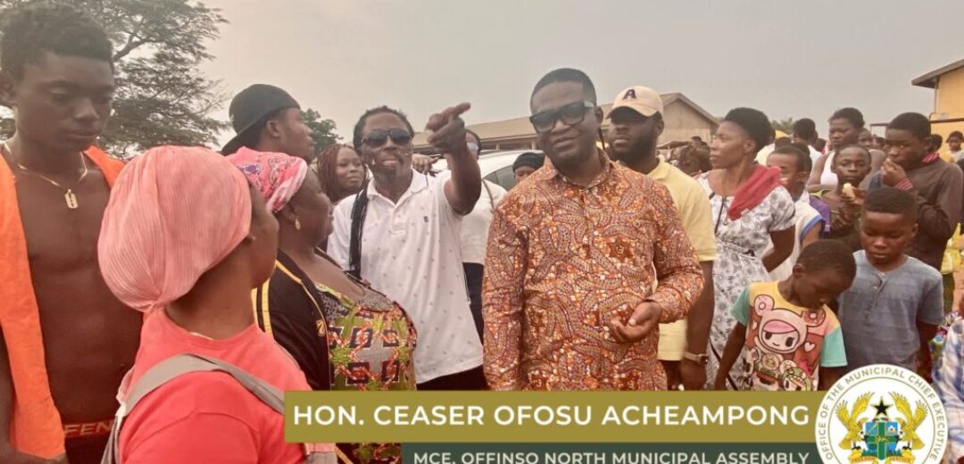 Offinso North MCE Meets with Nana Kwaku Bonsam for Development Talks