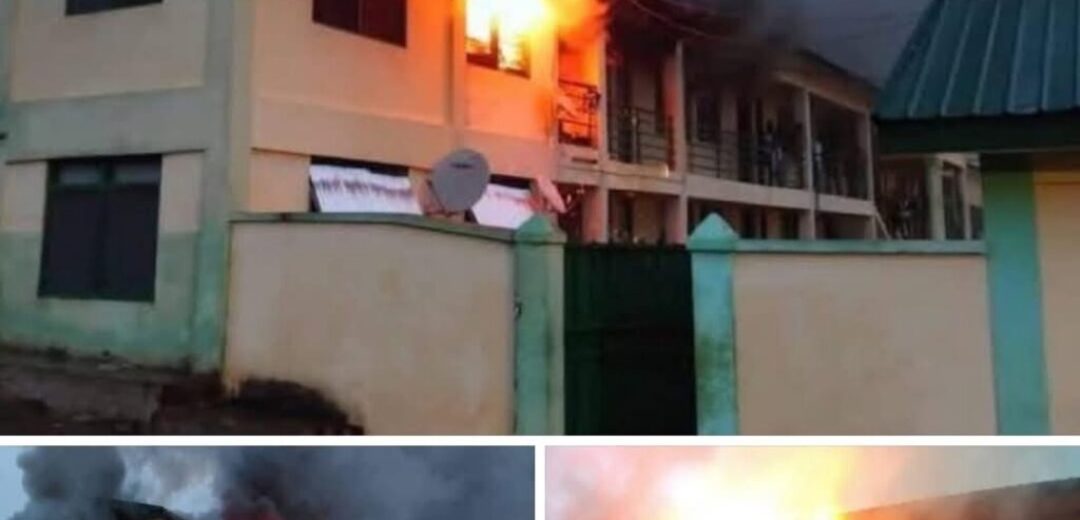 Fire Outbreak at Oyoko Methodust SHS Almost Destroys Housemaster’s Belongings