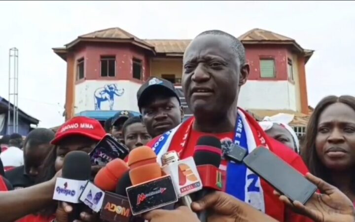 E/R: AKWATIA: ABLEKUMA INCIDENTS CAN’T FRIGHTEN NPP IN AKWATIA..REGIONAL CHAIRMAN.