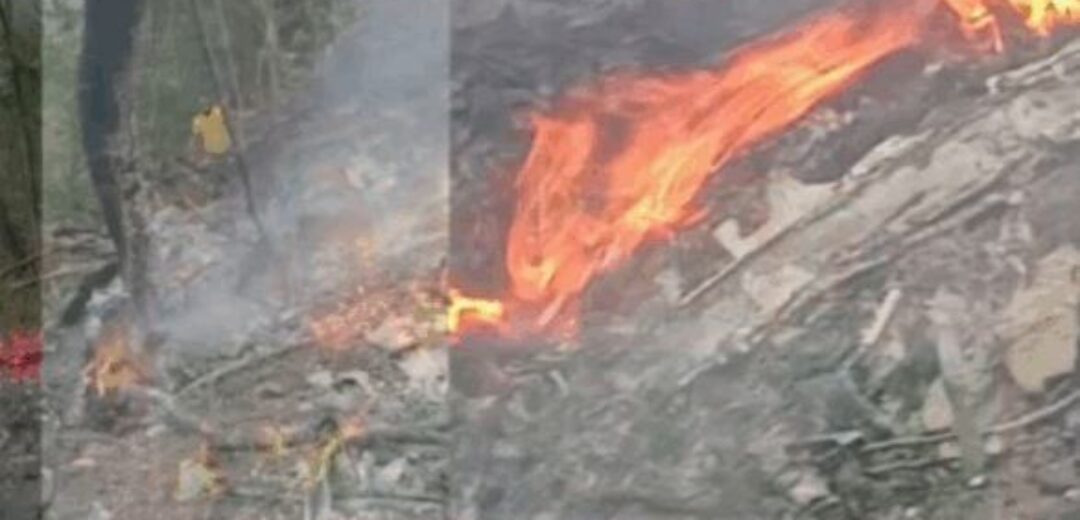 A/R: 4 dead in Military Helicopter crash at Adansi Akrofuom