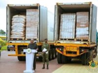 Ghana Sends Powerful Message of Solidarity to Palestine with 40 Metric Tons of Golden Tree Cocoa Products