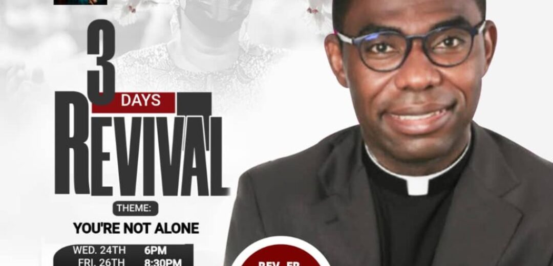 “You’re Not Alone” – 3-Day Revival at Holy Family Parish, Ashtown
