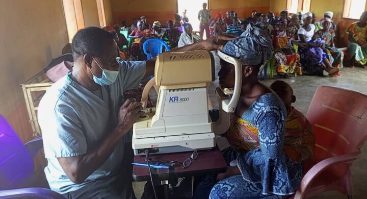Eye Care for All: Nkoranza North MP’s Free Screening Exercise a Huge Success.