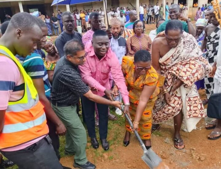 Lower West Akim Mp, Hon Owen Kwame Frimpong facilitates construction of 3 unit classroom blocks