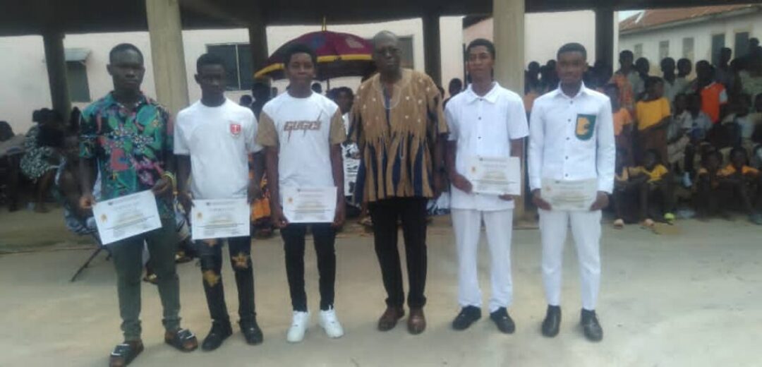 Bosome Freho District Education Directorate Rewards 23 Outstanding BECE Students
