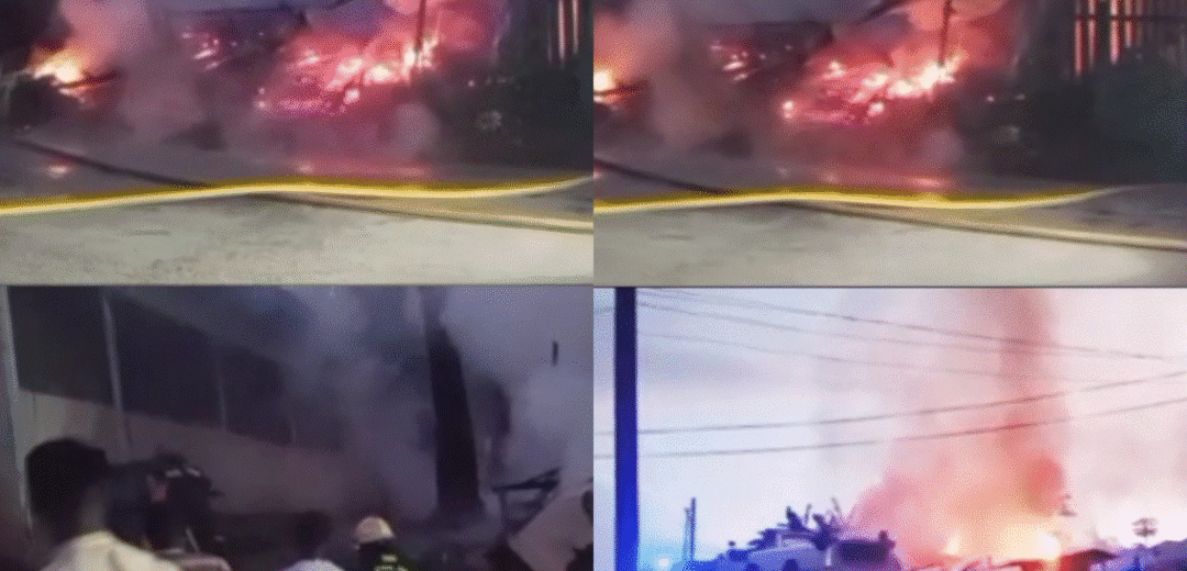 Fire Outbreak at Obuasi Estate Leaves Two Containers in Ashes