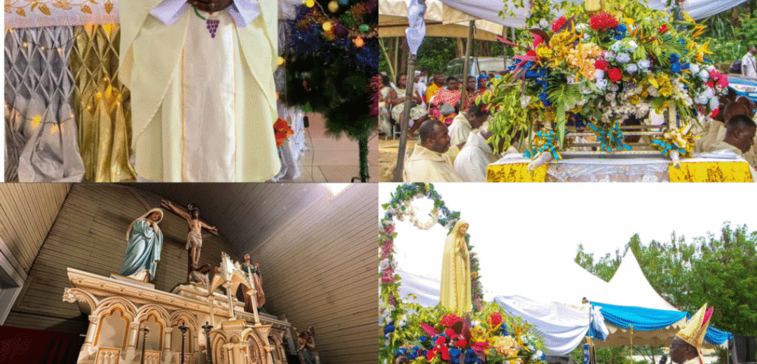 “Understanding Catholic Practices: Rev. Fr. Michael Kwaku Boahene Explains Significance of Kneeling Before Statues”