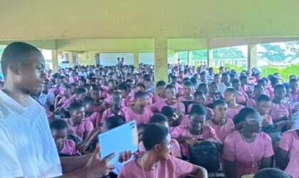 Mental Health Education for Students: 750 Freshmen Benefit from Interactive Session at Saint Jerome SHS