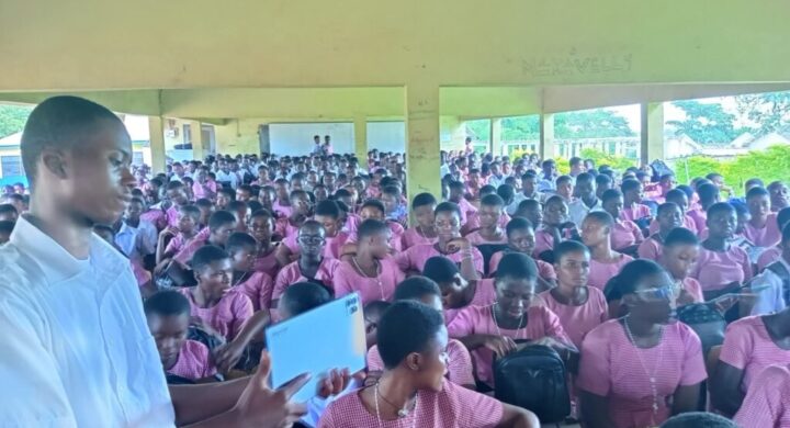 Mental Health Education for Students: 750 Freshmen Benefit from Interactive Session at Saint Jerome SHS