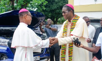 NUGCDPA Donates Vehicle to Donkorkrom Vicariate