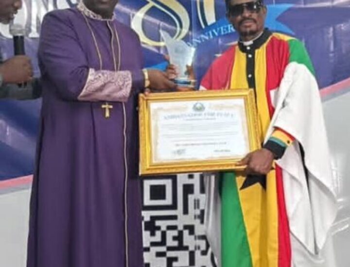 Bimoba’s Son Shines Bright: Rev. Greham P. J. Laar Honored as UPF Peace Ambassador