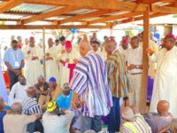 Ghana Catholic Bishops Pay Courtesy Call on Damongo Wura, Strengthening Church-Traditional Ties