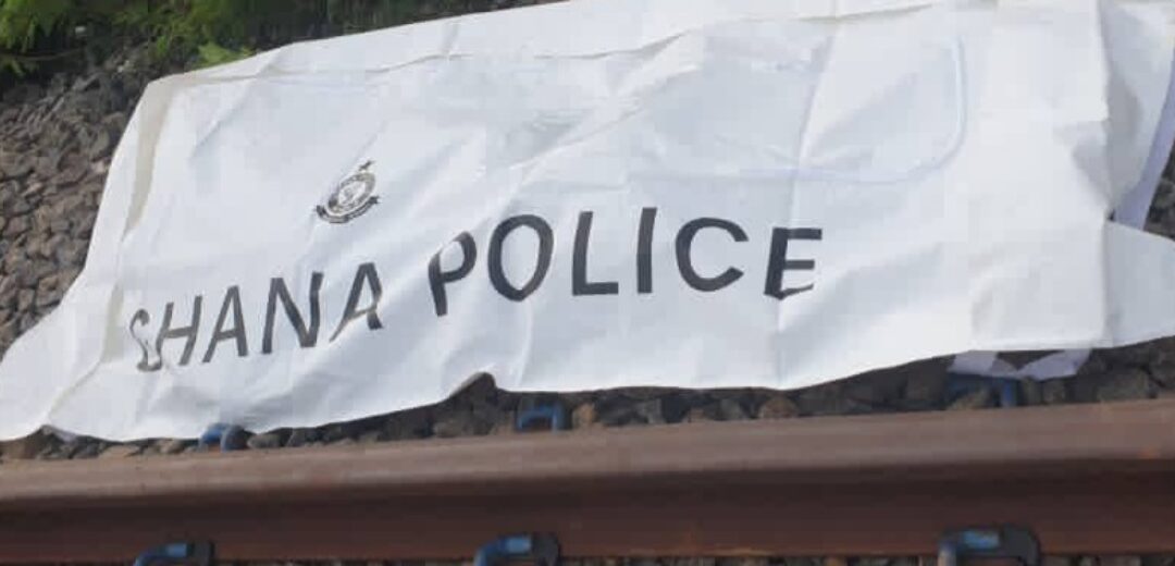 Tragedy: TRAIN EN ROUTE FROM TEMA TO AFIENYA KILLS A MIDDLE AGED MAN AT BEDIAKO.