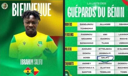 Salifu Ibrahim “Di Maria” Joins Benin National Team
