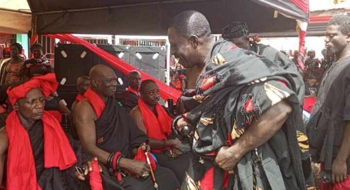 Nana Yeboah’s Legacy Highlighted as Traditional Leader Urges Gov’t to Fix Deplorable Abeadze Roads