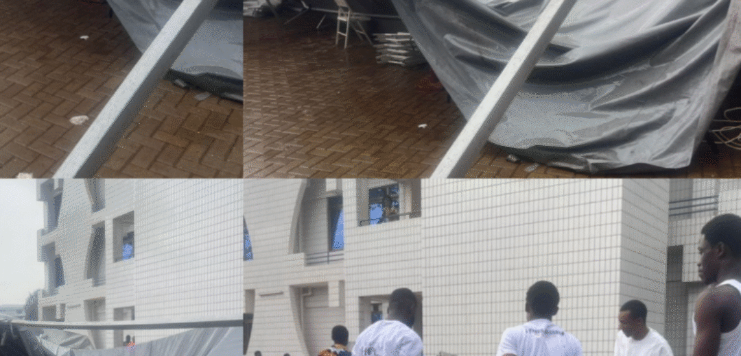Storm Hits St. Gregory the Great Catholic Chaplaincy, UPSA: Tent Collapses on Christ the King Feast