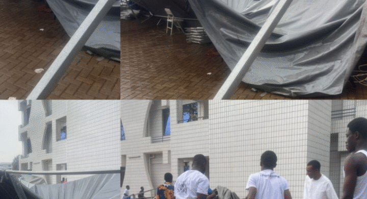 Storm Hits St. Gregory the Great Catholic Chaplaincy, UPSA: Tent Collapses on Christ the King Feast