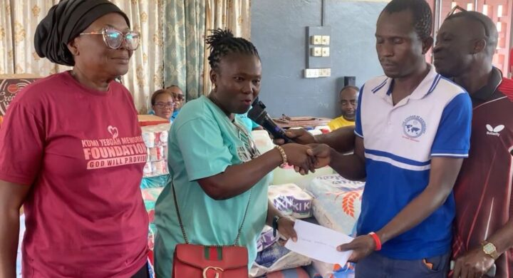 NGO Brings Christmas Cheer to Edwenase Rehab Center with GH¢30,000 Donation.