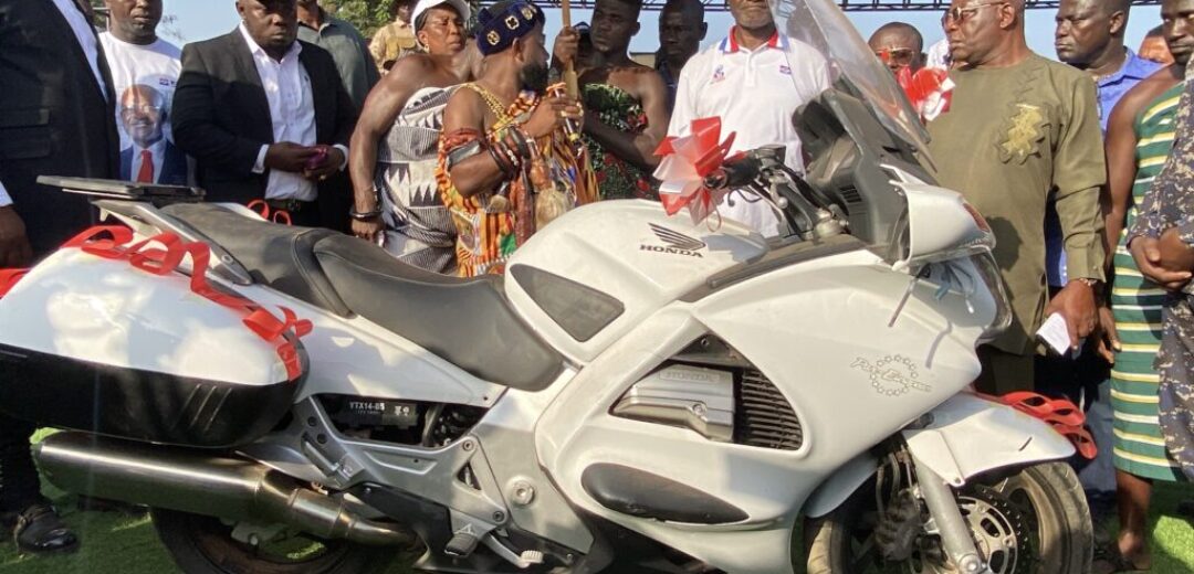 Giving Back: Nana Adu Gyamfi’s Christmas Blessings Spread Joy.