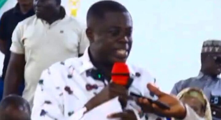 “Sene West MP Briefs NDC Chairman on Development Progress”