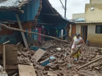 Devastating Bolt of Lightning Strikes Home, Leaves Family Stranded