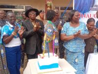 ATWIMA NWABIAGYA SOUTH MCE INAUGURATES POLAS ABUAKWA DIVISIONAL CHAPTER