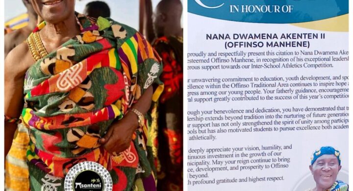 GES OFFINSO MUNICIPAL UNIT SHOWS APPRECIATION TO OFFINSO MANHENE