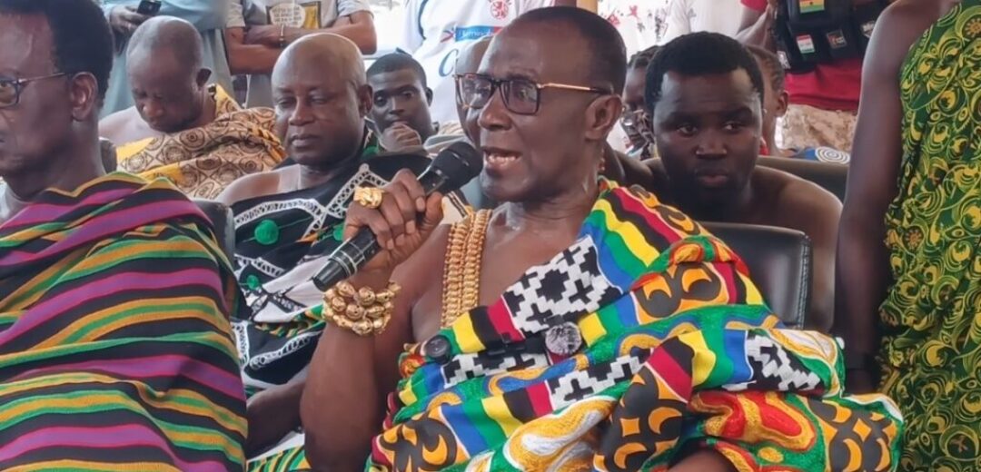 Nana Dwamena Akenten II Offinsoman Hene Urges Offinsomenians to Unite for Progress.