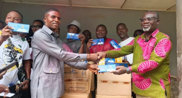 Offinso North MP Donates Math Sets, Pens to Boost Education; Pledges Scholarship for Top Student