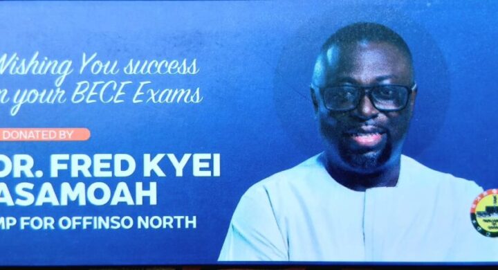 Offinso North MP Donates Maths Sets and Pens to 1,500+ BECE Candidates