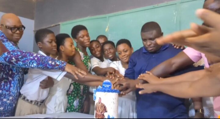Oforikrom: NSA Ashanti Director Marks Birthday with Support for Over 350 BECE Candidates