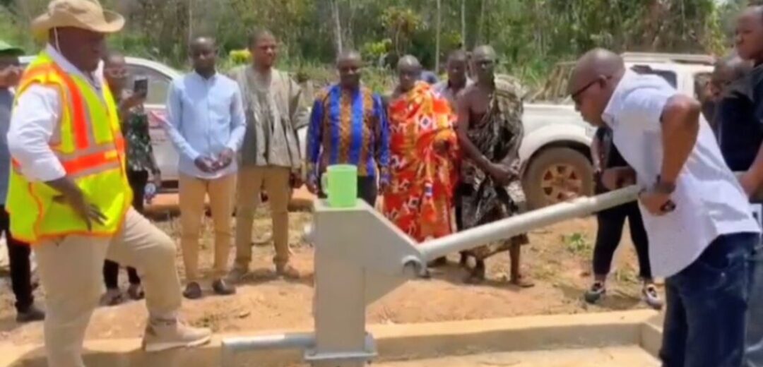 Ahafo Ano South West DCE Monitors Key Projects, Urges Speed and Quality Execution  