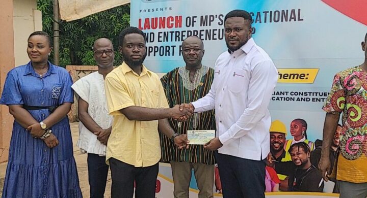 MP Launches Support Fund for Students and Traders in Kwabre East