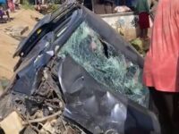 ACCIDENT AT DARSO MARKET: One Dead, Several Injured in Voxzy Car-Aboboyaa Collision