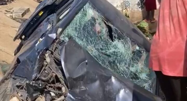 ACCIDENT AT DARSO MARKET: One Dead, Several Injured in Voxzy Car-Aboboyaa Collision