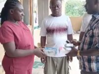 Community Health Boost: Philanthropist Nana Bediako Osei Donates Medical Equipment to Amponsahkrom CHPS Compound