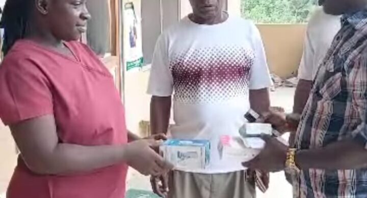 Community Health Boost: Philanthropist Nana Bediako Osei Donates Medical Equipment to Amponsahkrom CHPS Compound