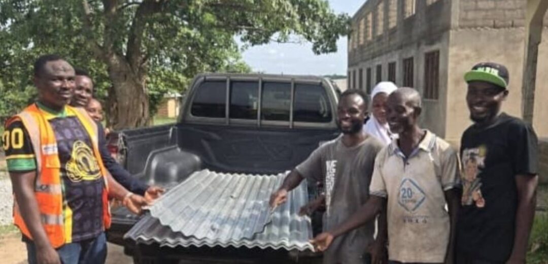 Camp 31 School Receives Roofing Sheets as Classrooms Near Completion  