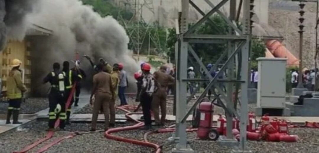 Akosombo Dam completely shut after GRIDCO Substation fire