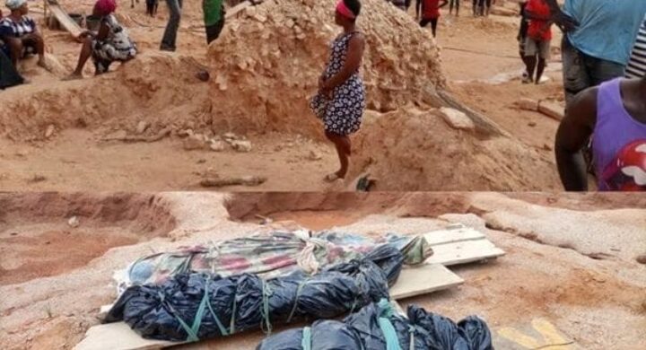 Assin North: Galamsey Pit Collapse Kills Two, Leaves One Fighting for Life