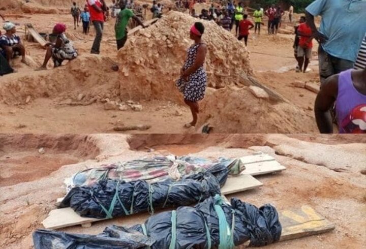 Three-confirmed-dead-four-trapped-as-galamsey-pit-collapses-at-Twifo-Mampong