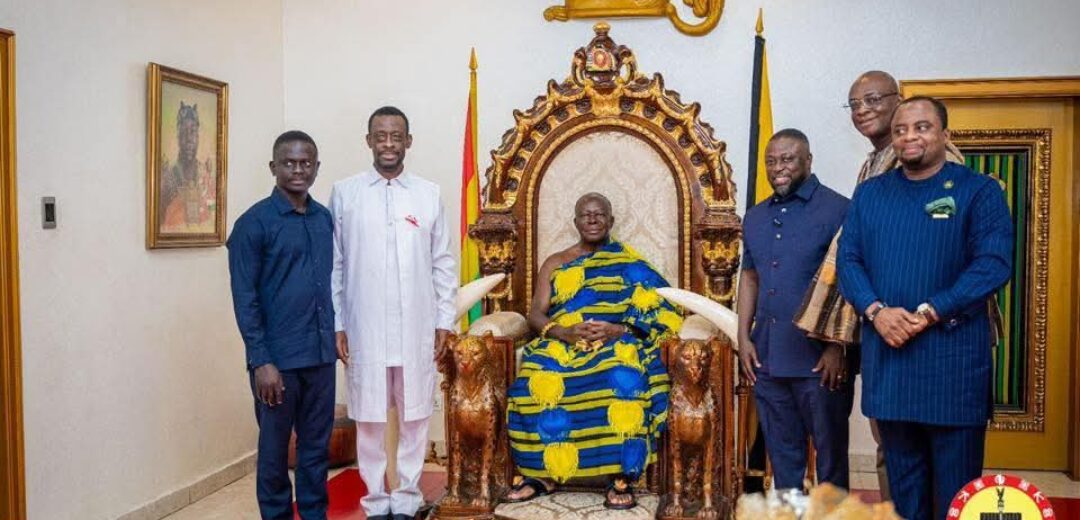 Offinso North MP Dr. Fred Kyei Asamoah Leads Parliamentary Committee on Courtesy Call to Otumfuo Osei Tutu II