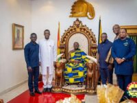 Offinso North MP Dr. Fred Kyei Asamoah Leads Parliamentary Committee on Courtesy Call to Otumfuo Osei Tutu II
