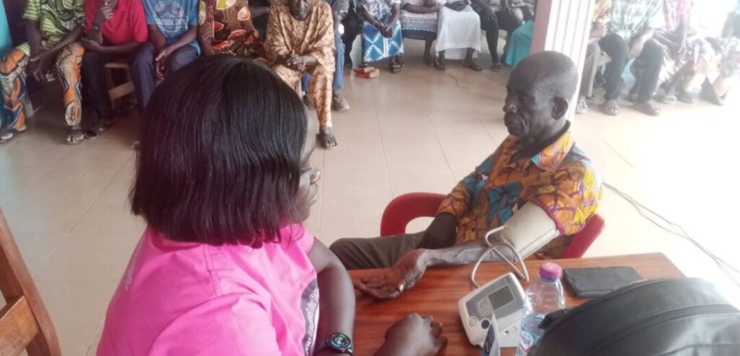 Free Blood Pressure Screenings Held in Berekum Offinso for Hypertension Awareness Month